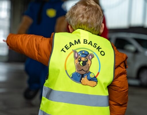 Team Basko Warnweste